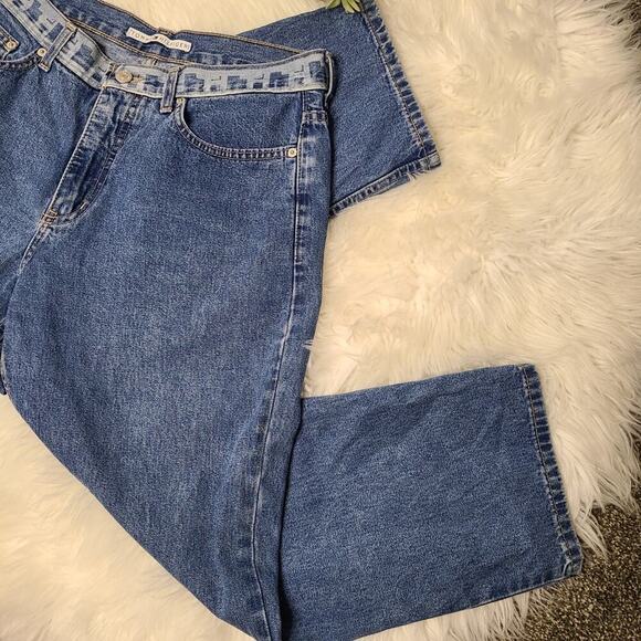 Tommy Hilfiger Size 10 Y2K Vintage High Waisted Mom Jeans‎ - Picture 3 of 10